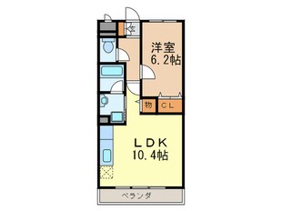 コ－ジ－コ－トの物件間取画像